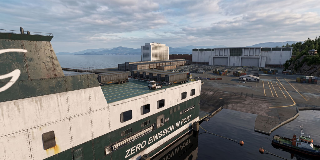 Penta Port logistics VR simulator