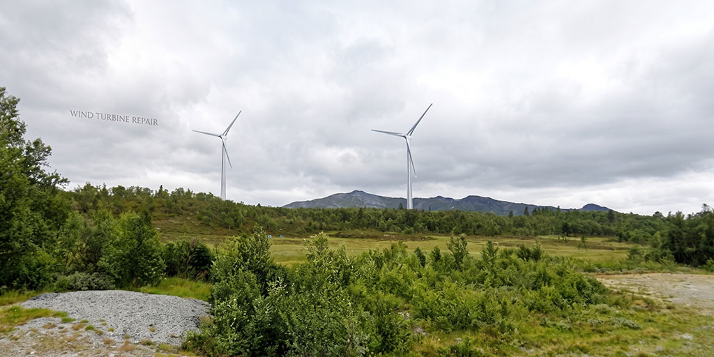 Wind turbine repair VR walkthrough
